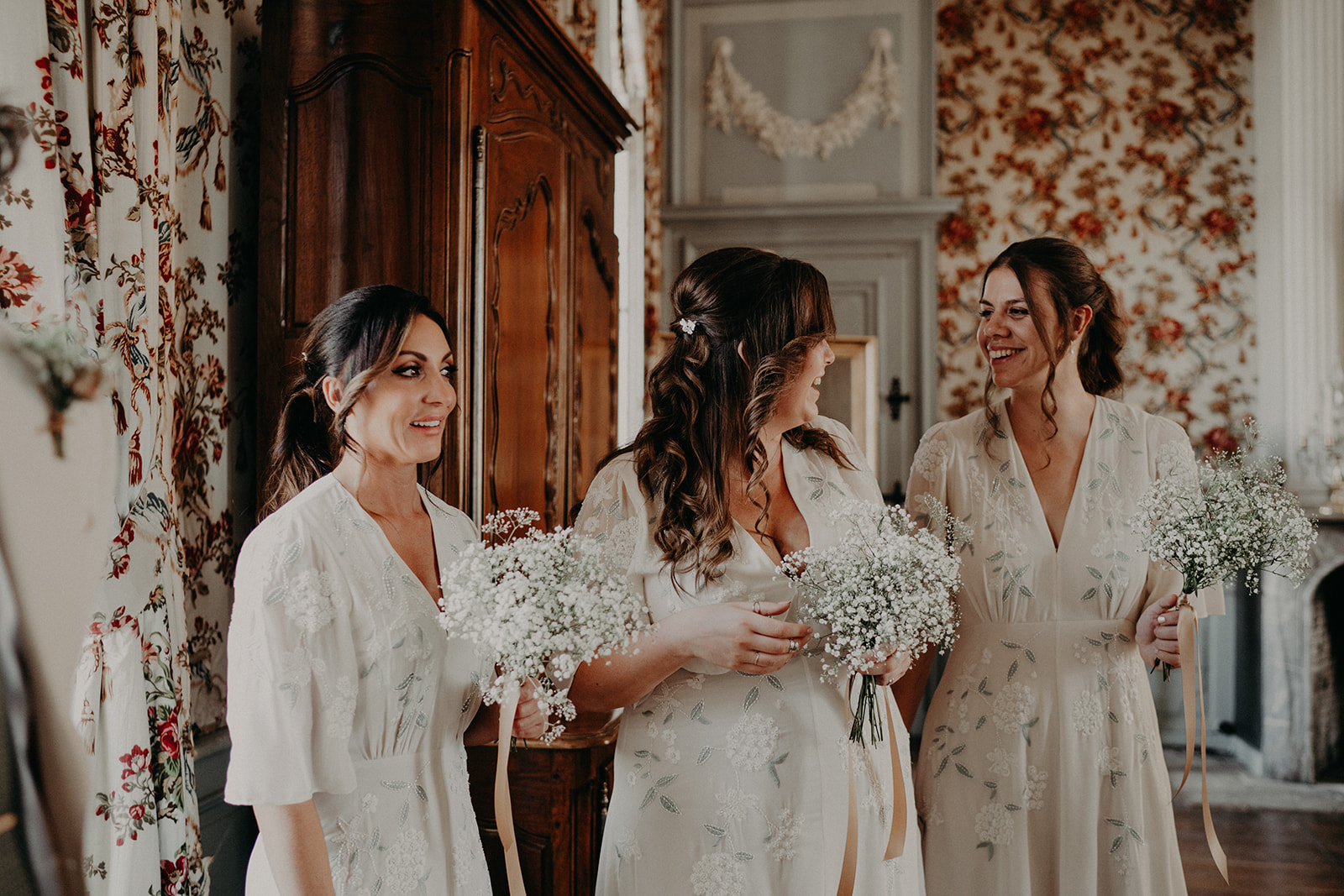 mariage vegetal minimaliste tenue demoiselle dhonneur
