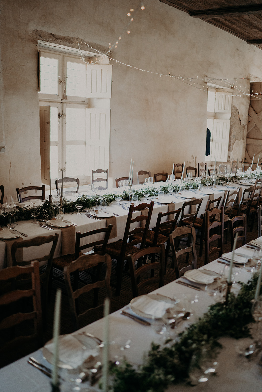 decoration salle de reception vegetal minimaliste