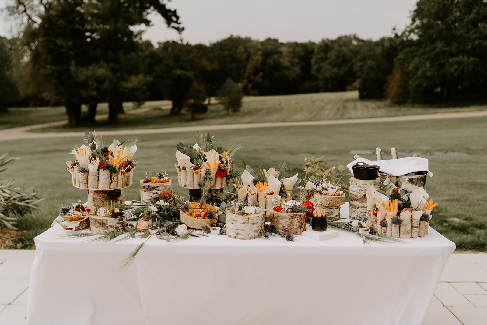 conseils traiteur de mariage menu local