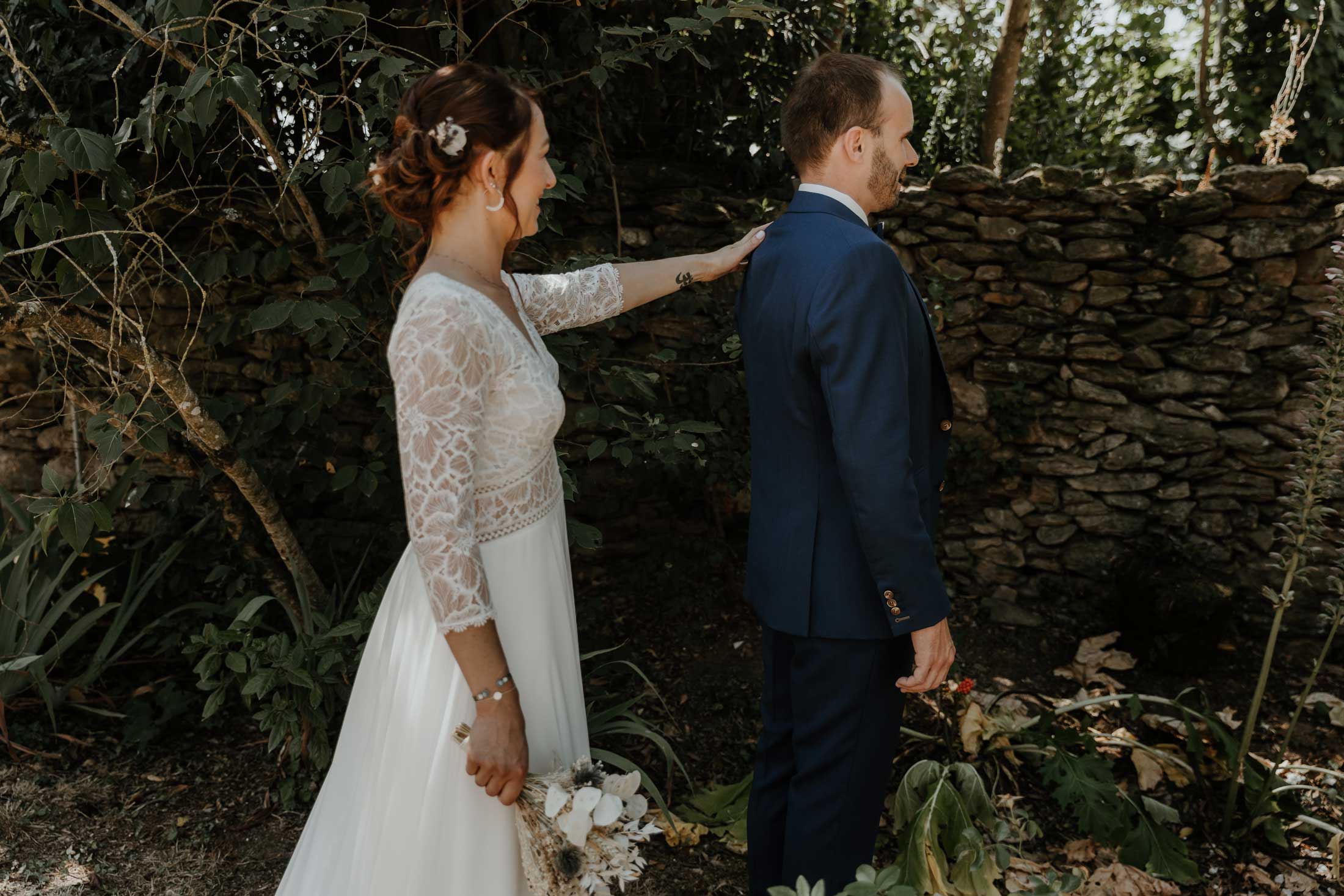 photographe de mariage champetre chic nantes