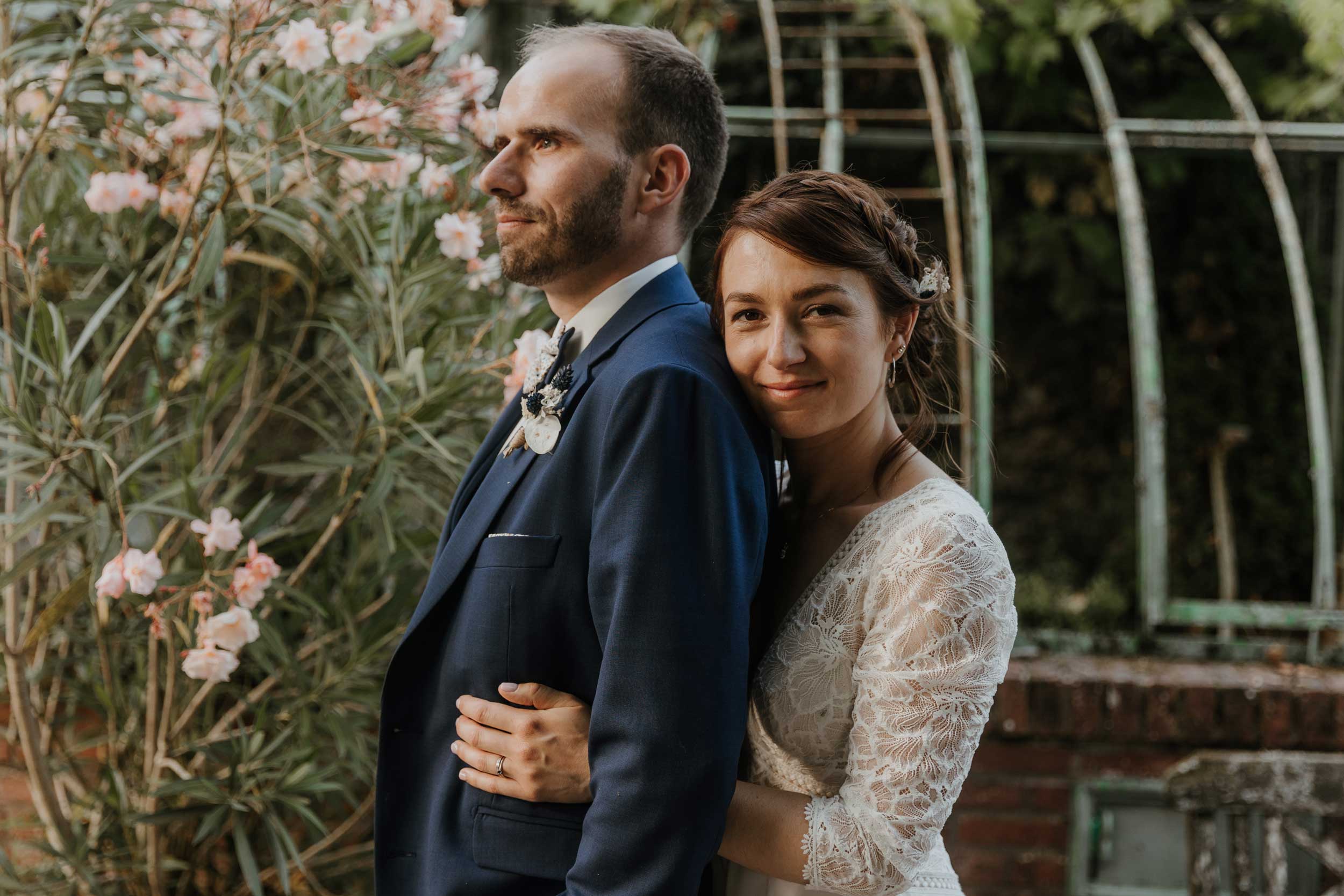 mariage champetre chic costume de marie sur mesure