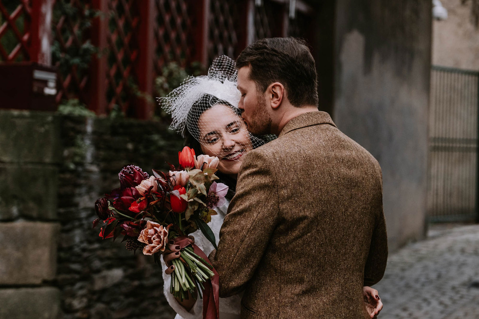 mariage hivernal accessoire tenue
