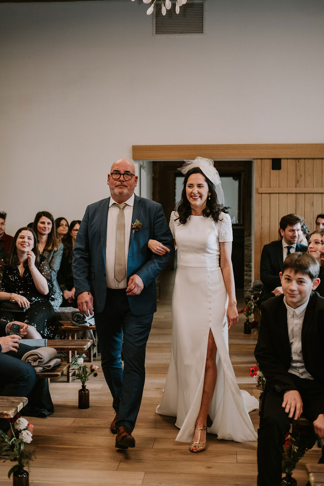 ceremonie laique en interieur mariage