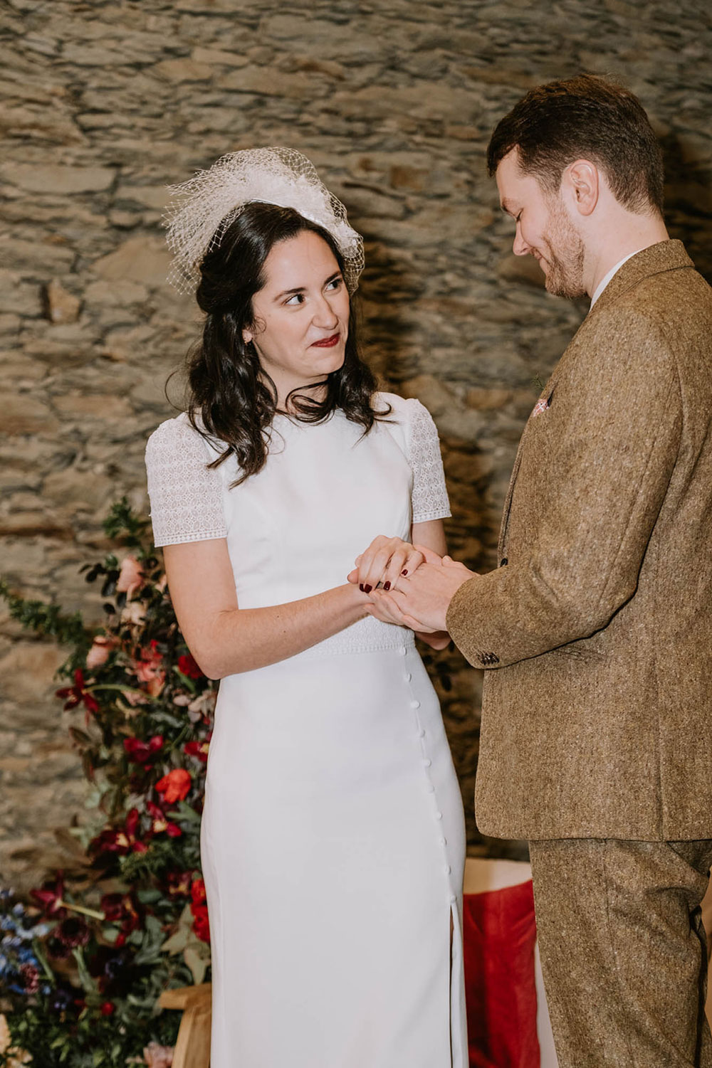 mariage hiver ceremonie laique en interieur