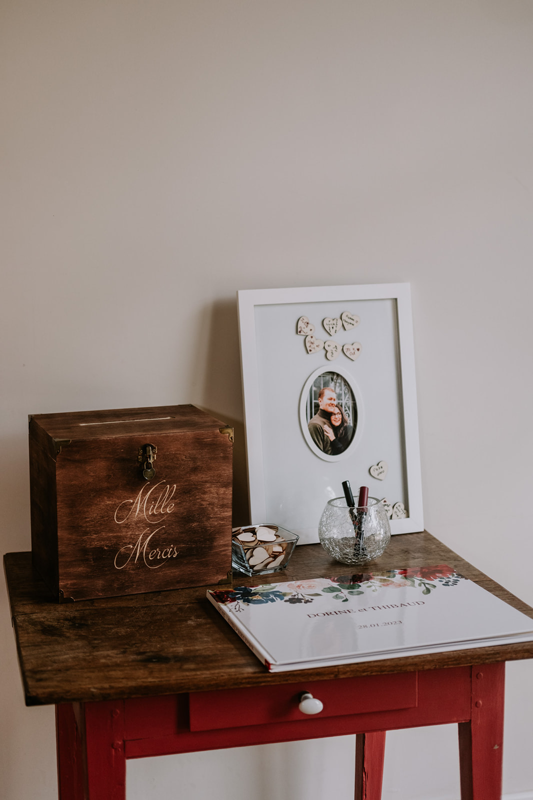 idee cagnotte decoration mariage hiver