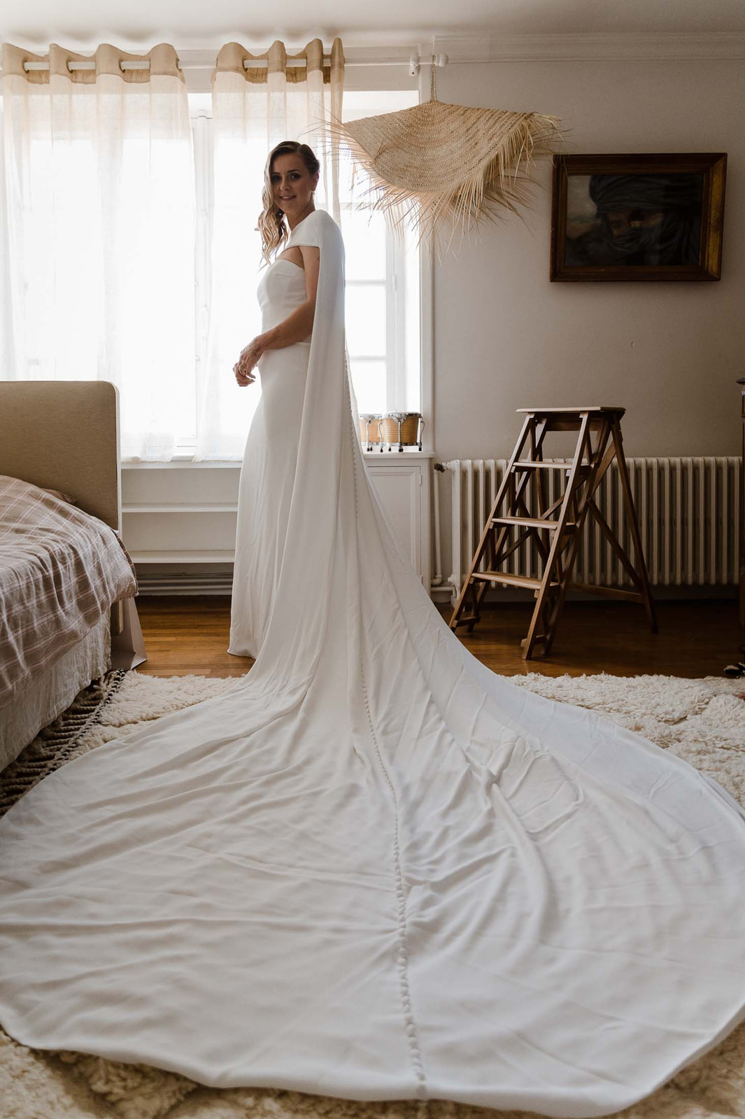 mariage mixte robe de mariee longue traine