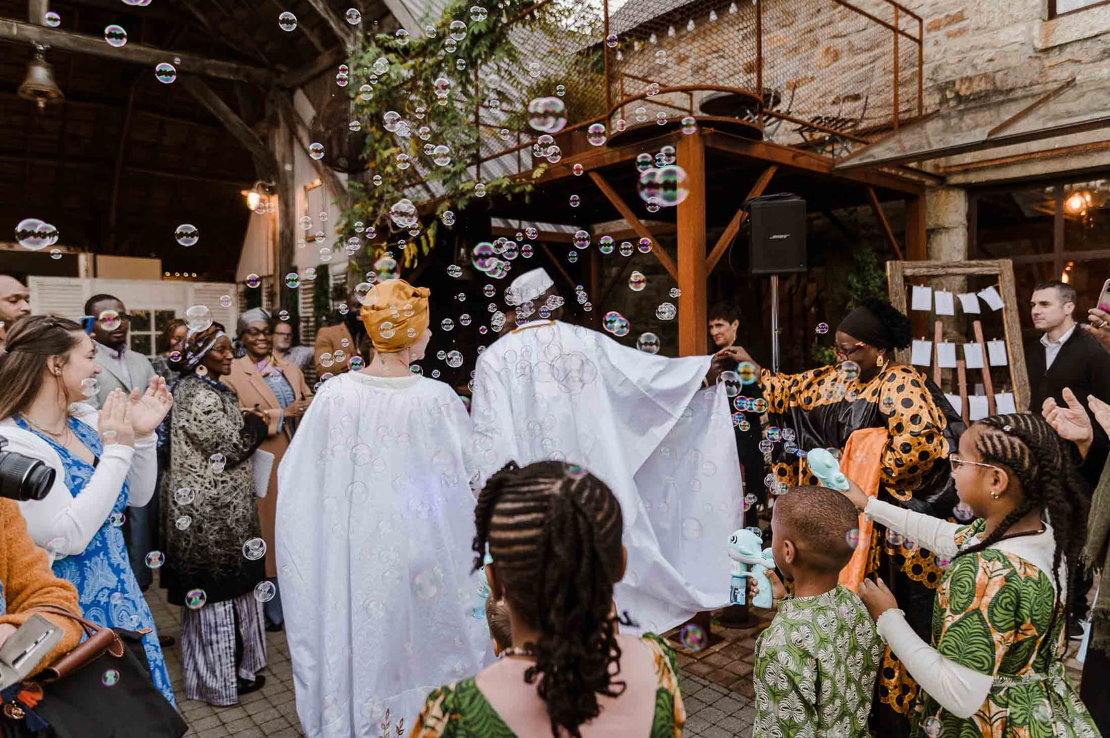 mariage mixte tenue traditionnelle africaine