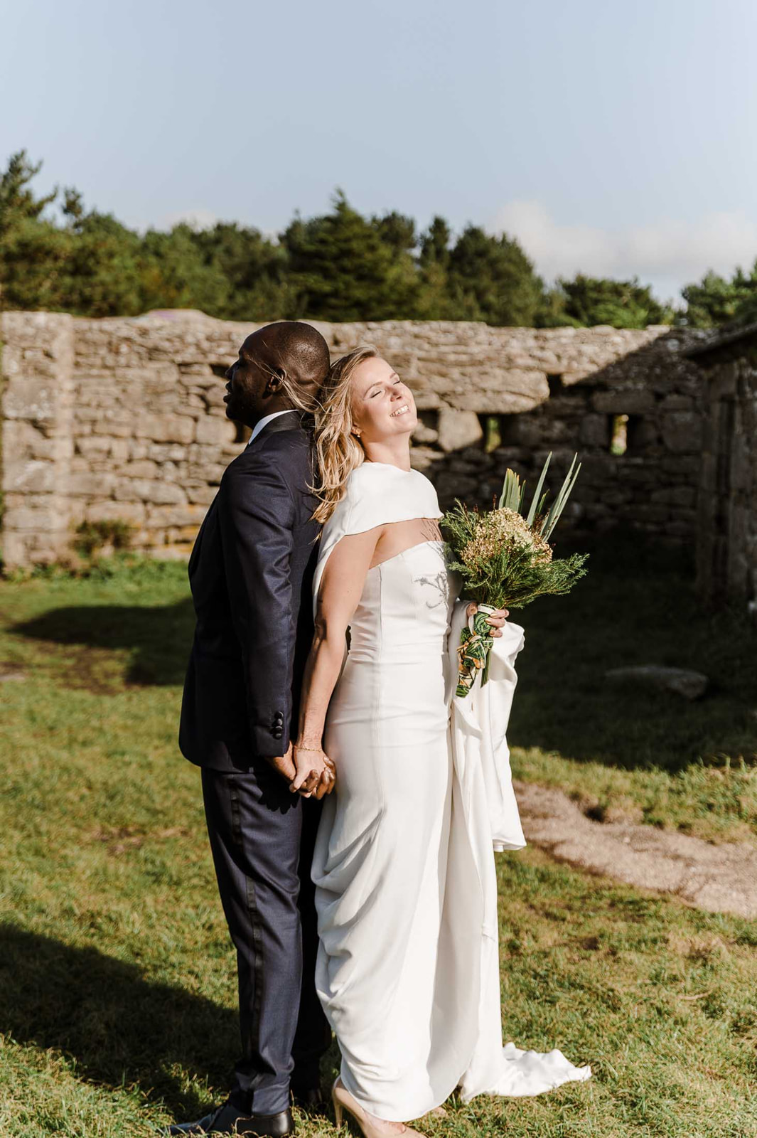 mariage mixte robe de mariee traine xxl