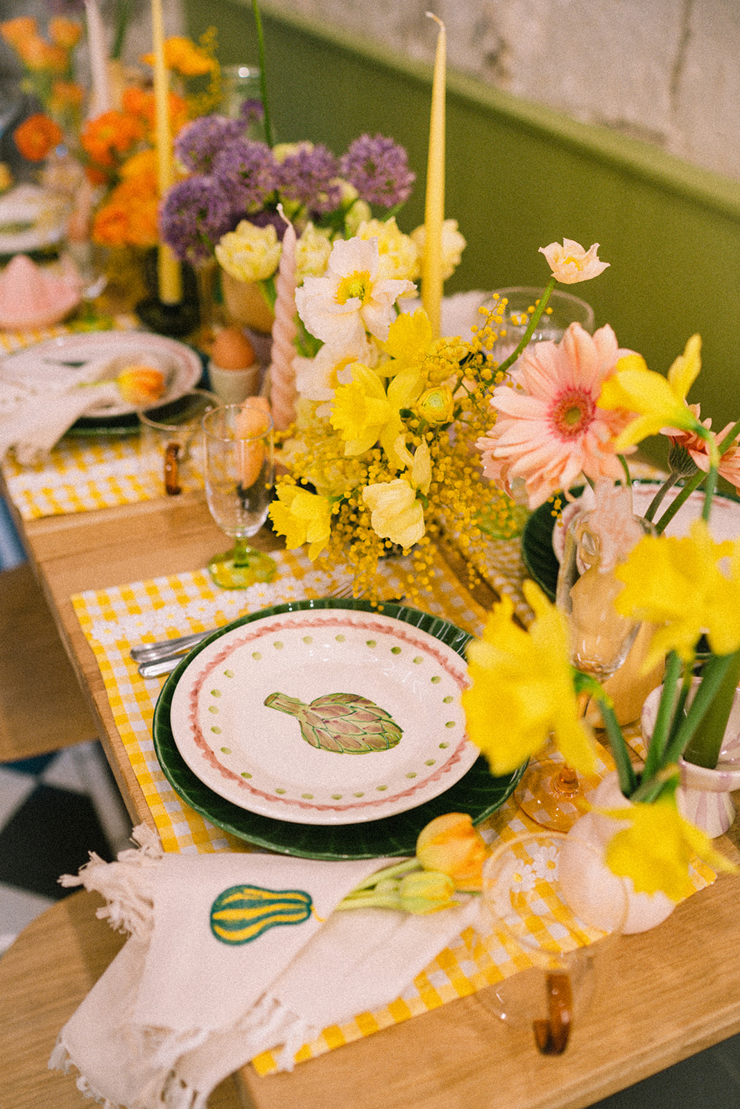 decoration de table mariage colore nantes