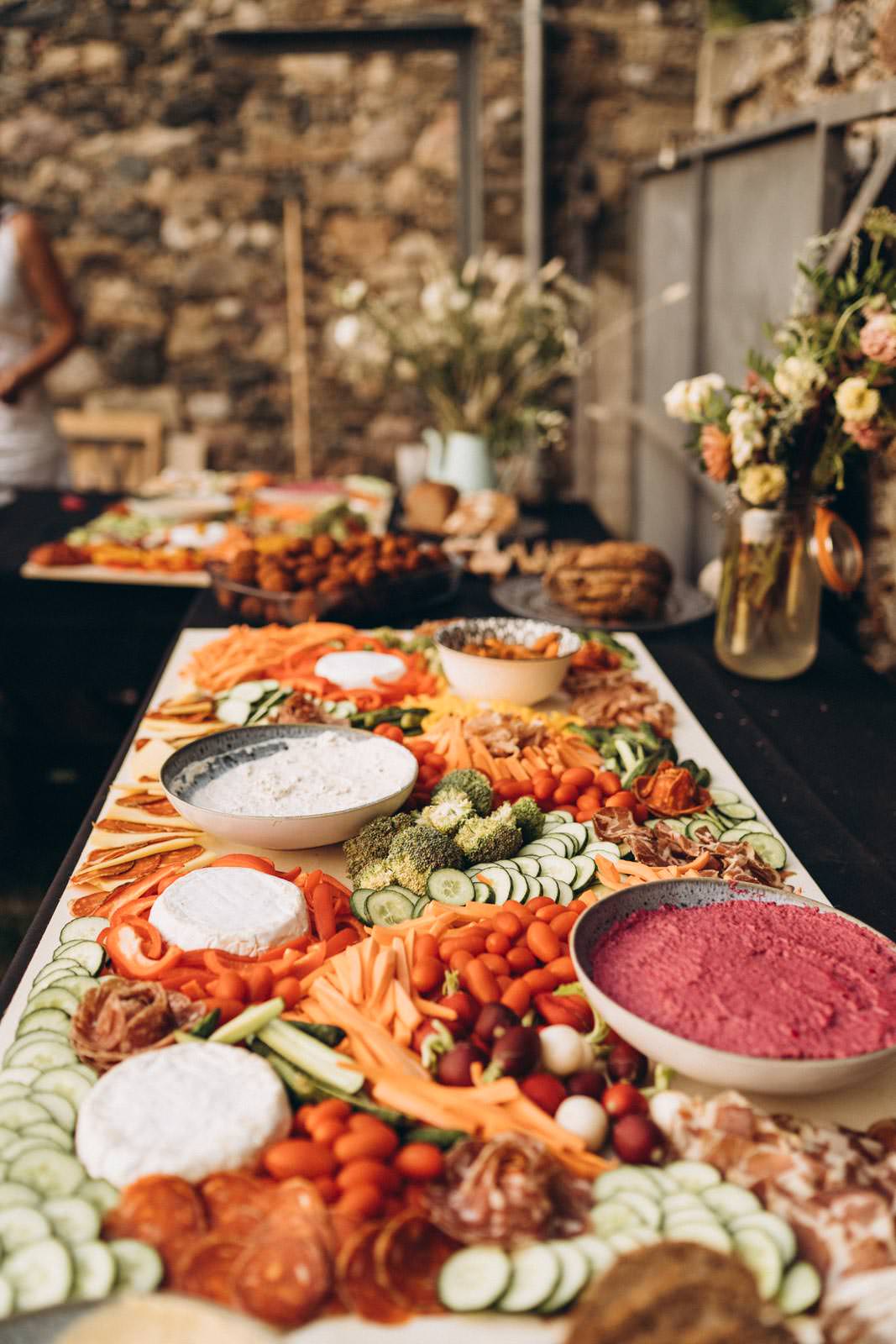 mariage sans traiteur buffet fait maison