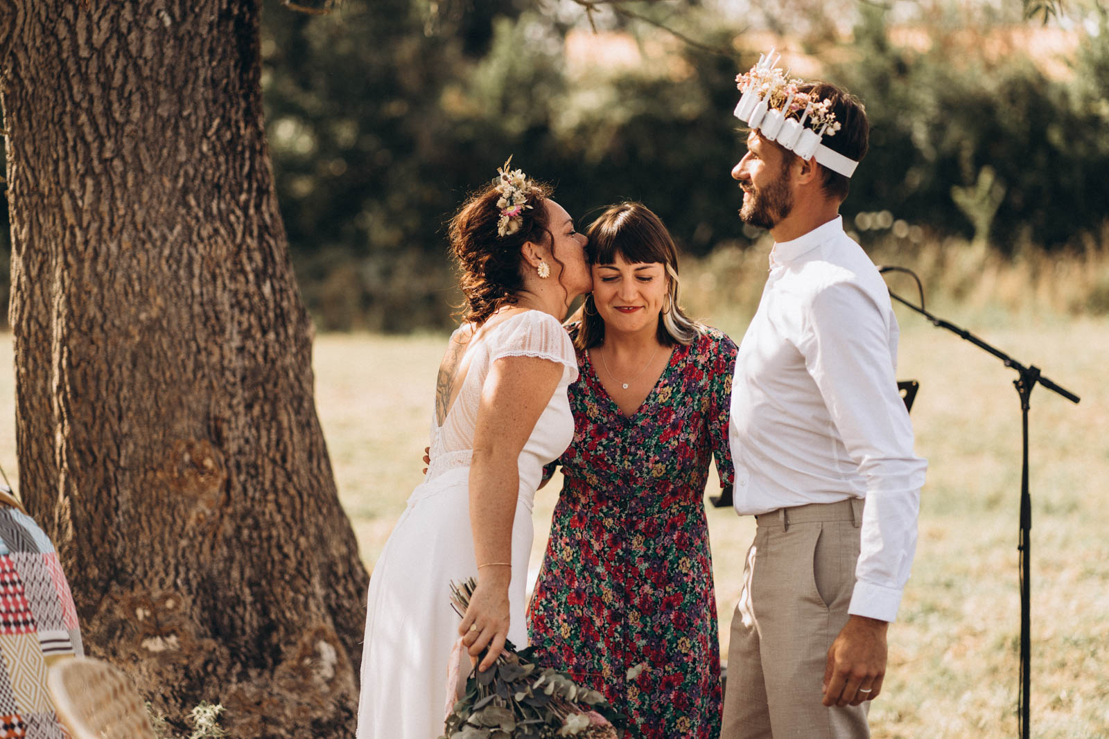 temoin famille officiant de ceremonie laique