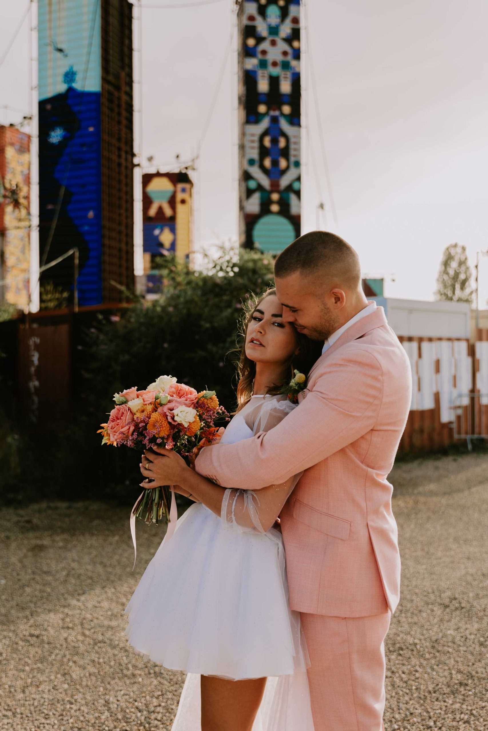 photographe de mariage colore atypique nantes