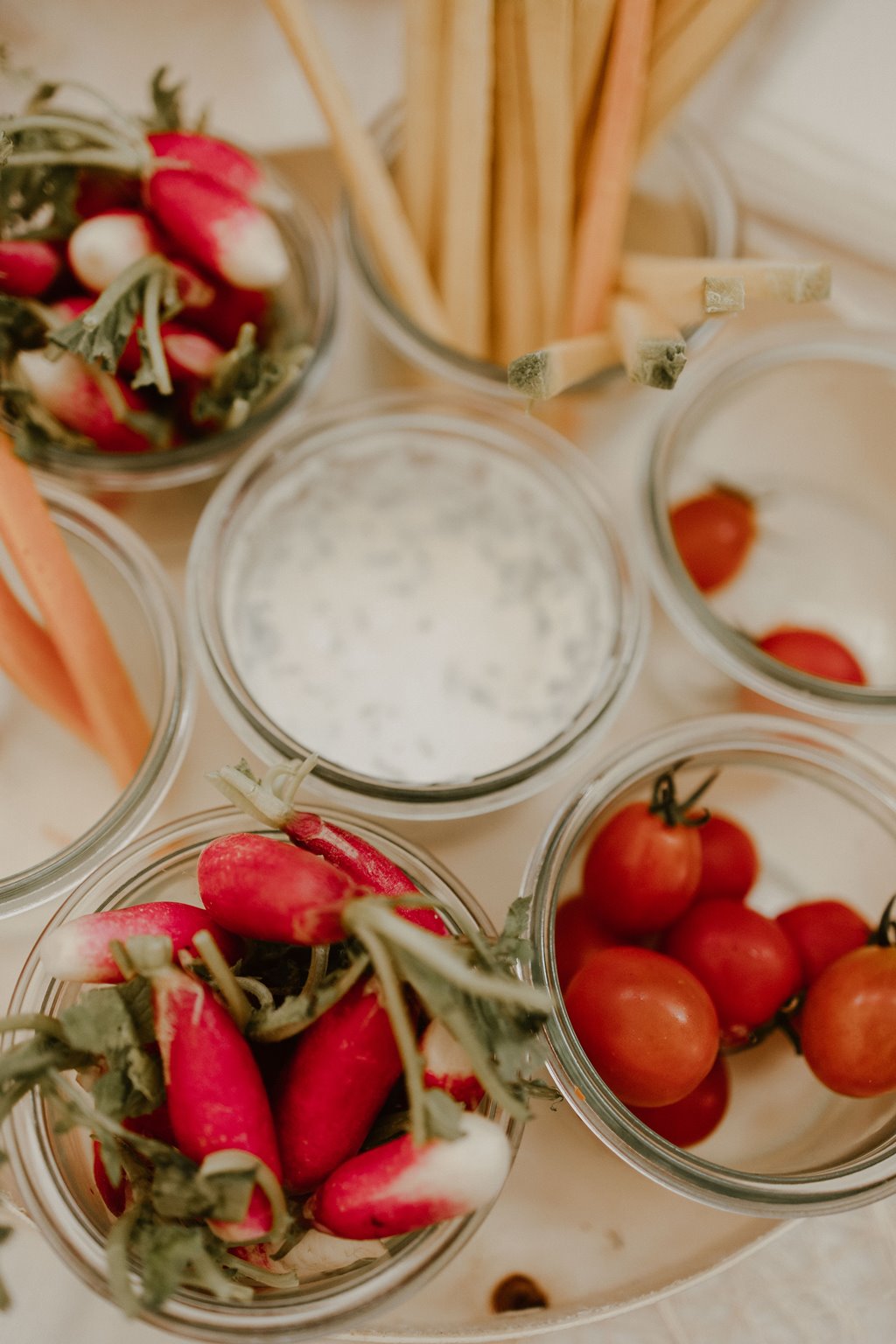 idee buffet mariage champetre a la campagne