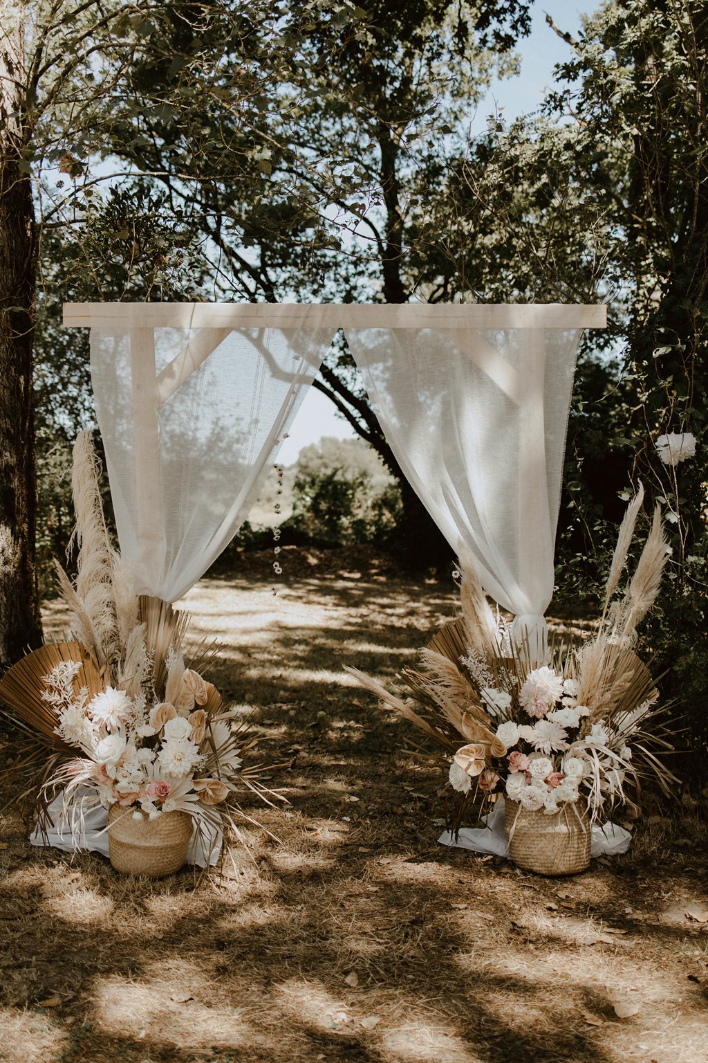 mariage decoration champetre ceremonie laique