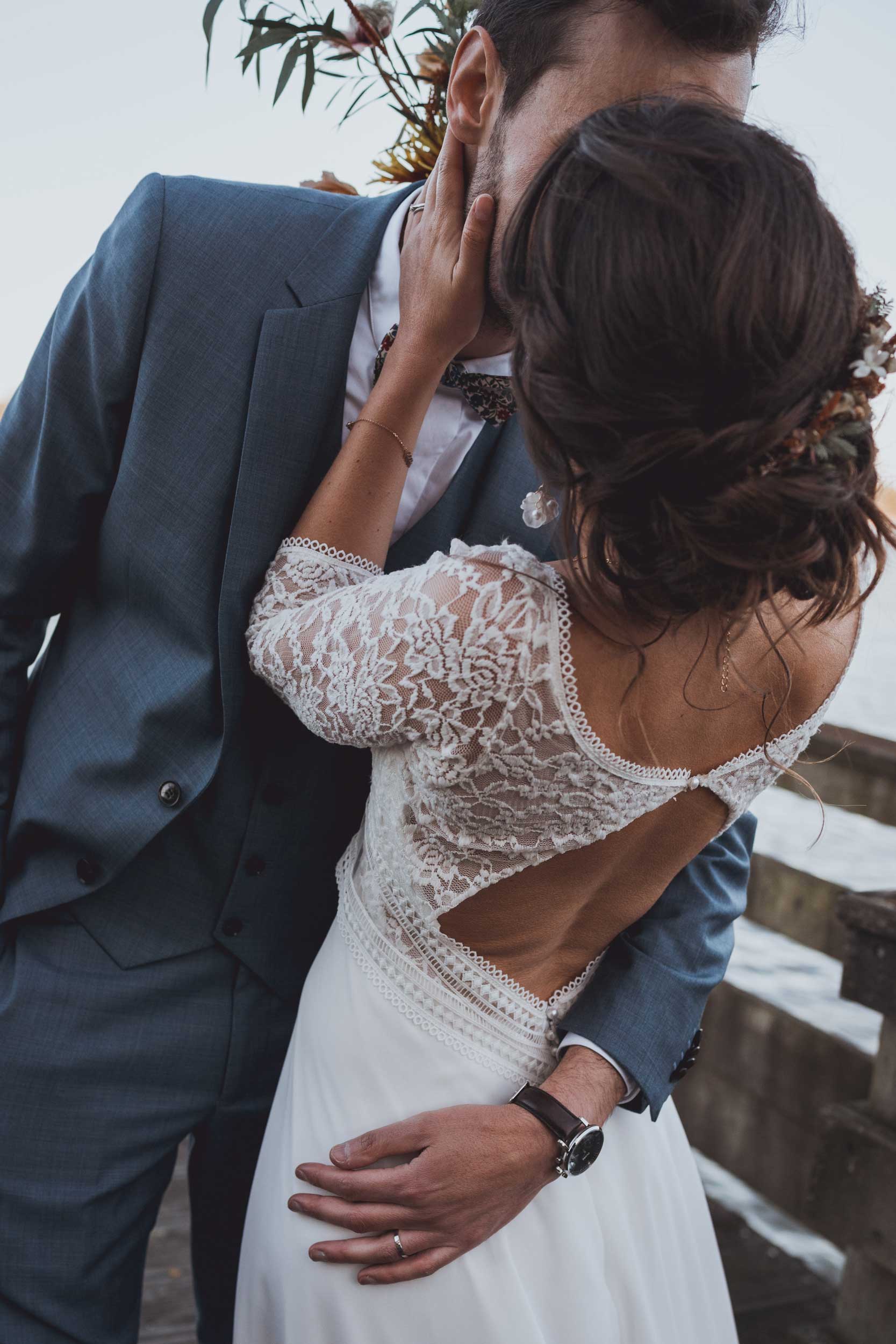coiffure de mariage simple elegante naturelle