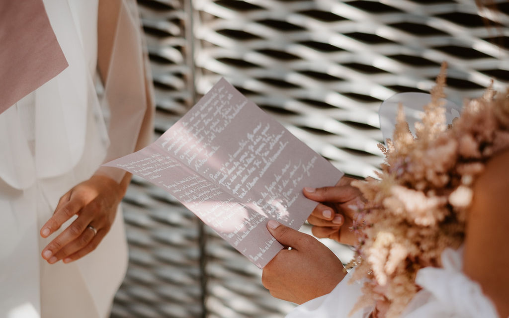 personnalise rituel de ceremonie laique mariage
