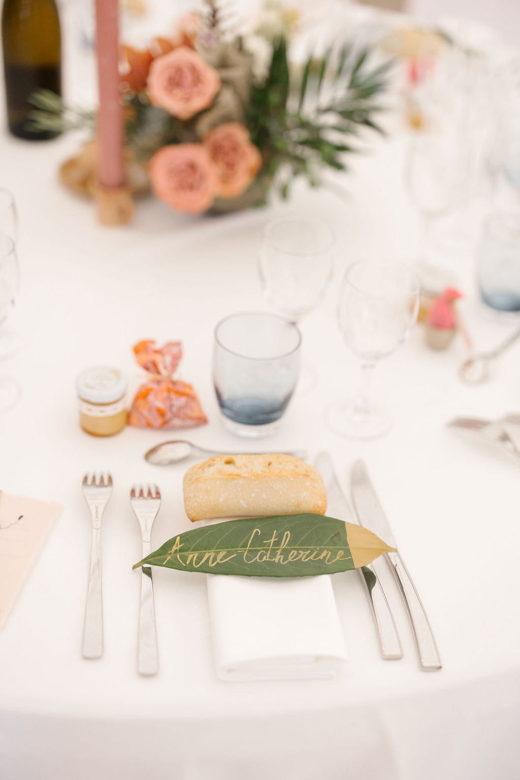 marque place vegetal biodegradable mariage