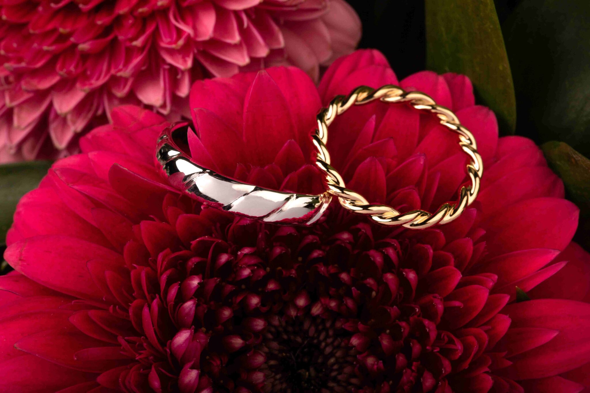 alliances mariage couple anjou