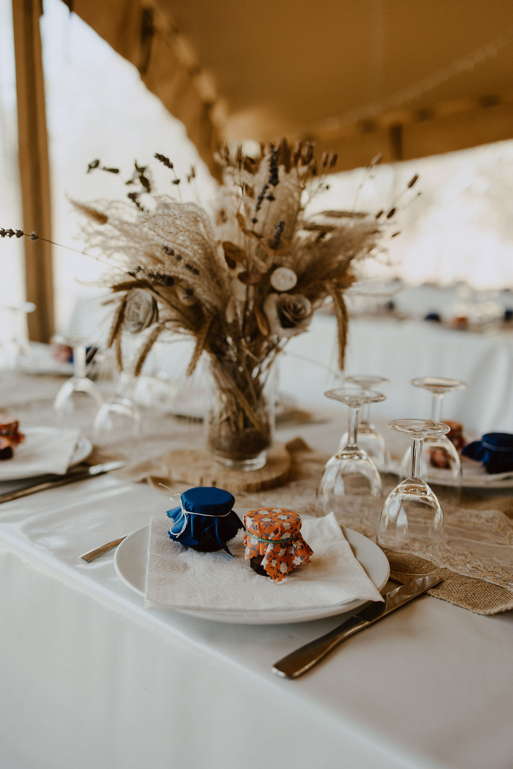 cadeau dinvites fait maison mariage naturel