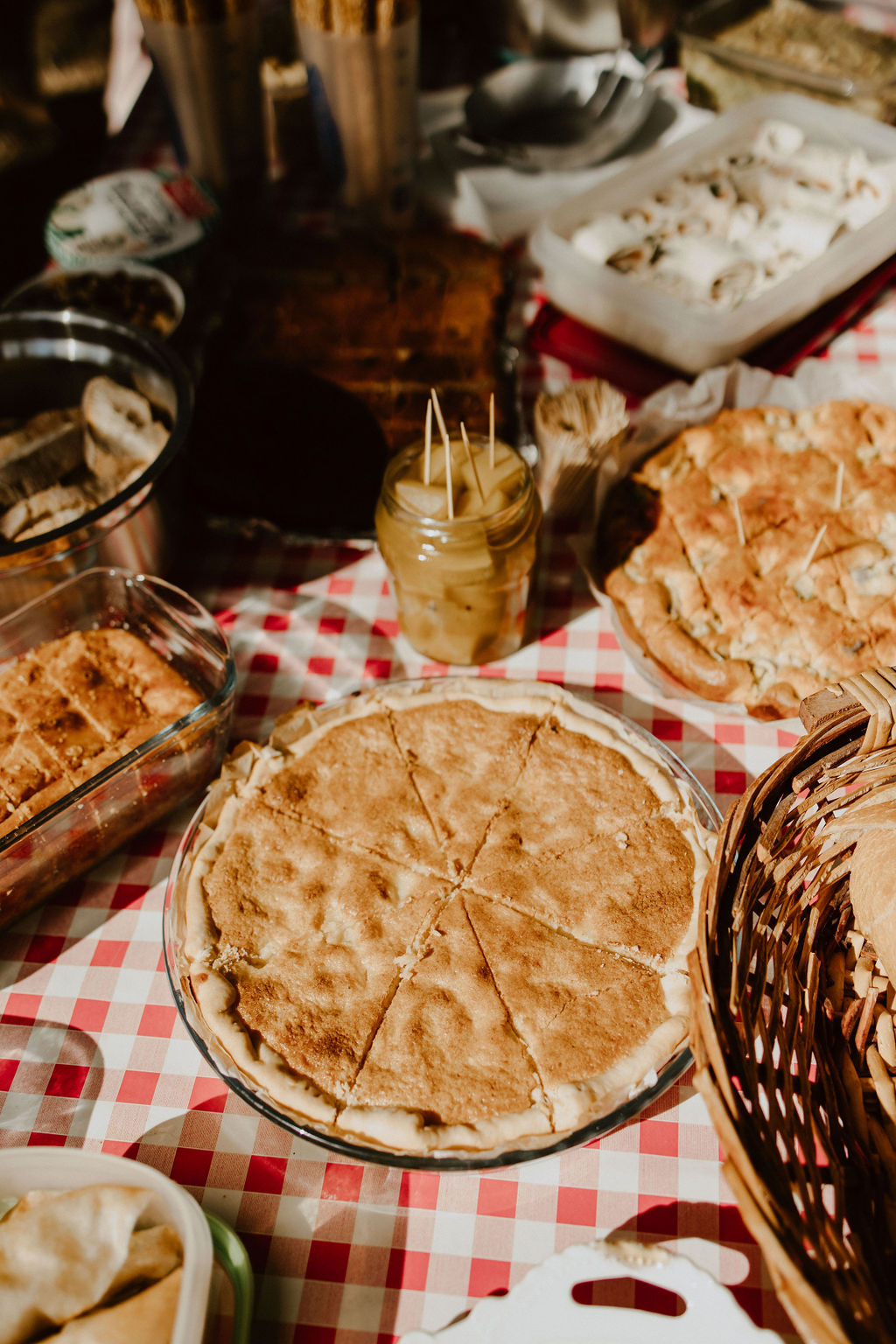 buffet fait maison mariage naturel estival