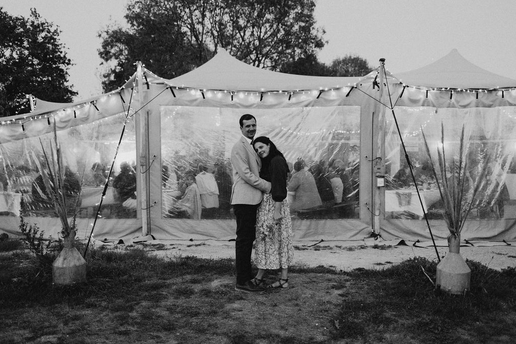 lieu de reception avec tente mariage nantes