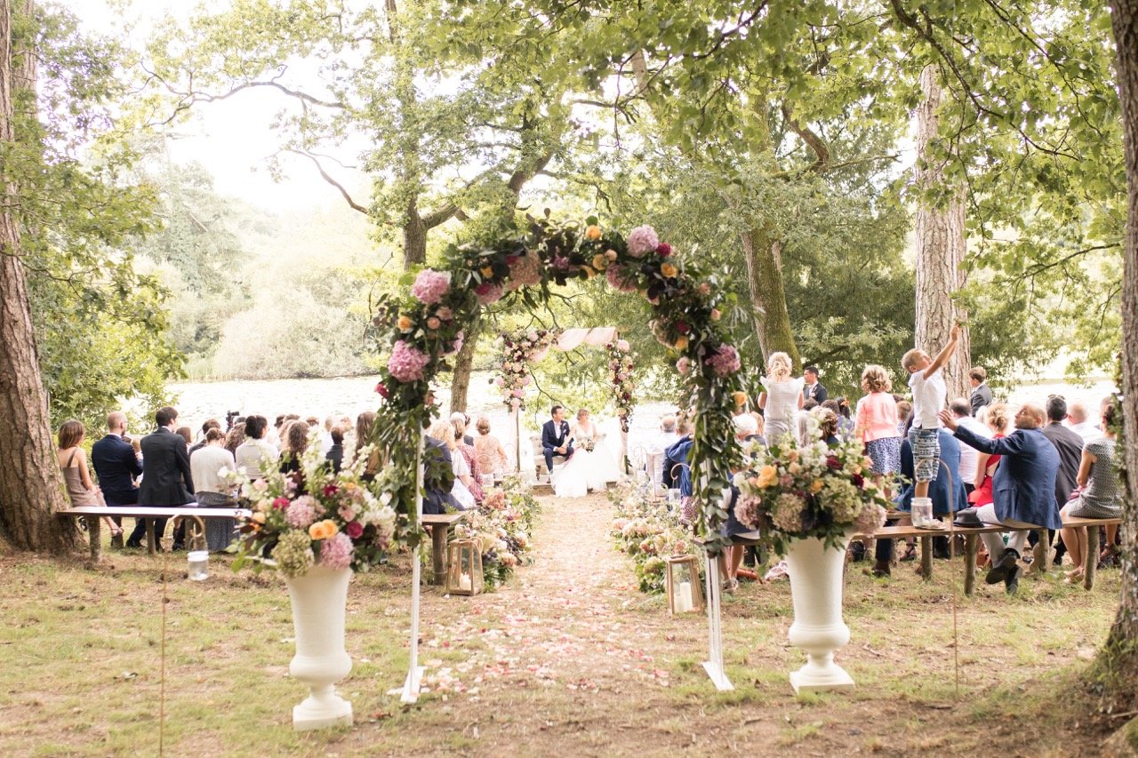 ceremonie laique parc arbore mariage chateau