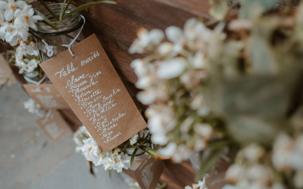 plan de table mariage boheme