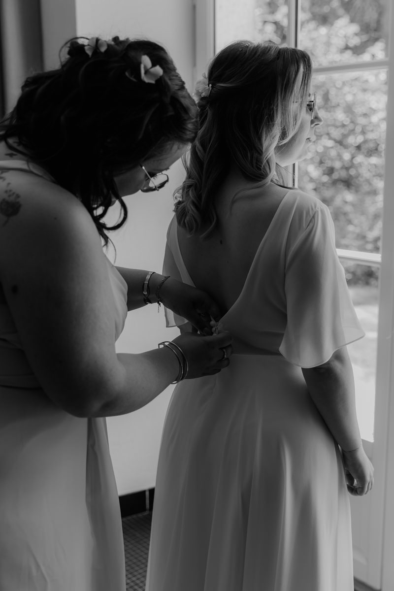 robe de mariee fluide mariage estival nantes