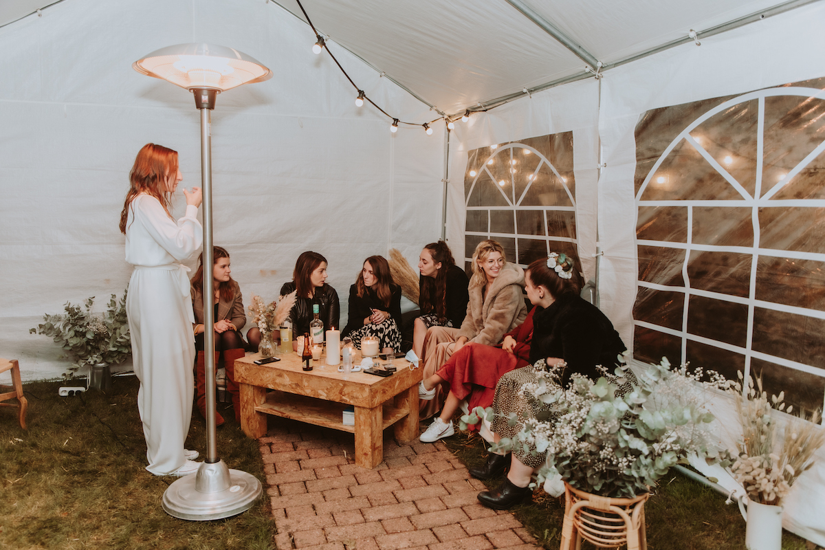 mariage petit comite amenager exterieur