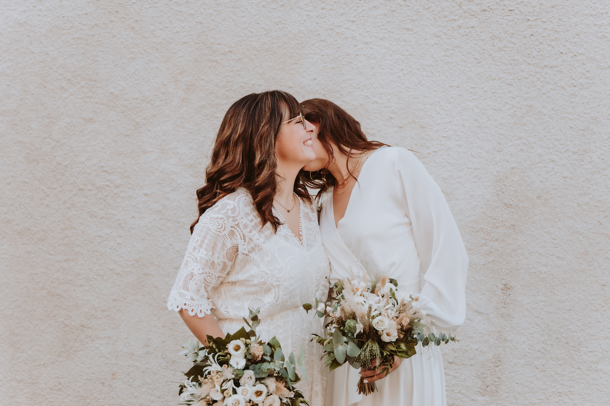idee robe de mariage lesbien