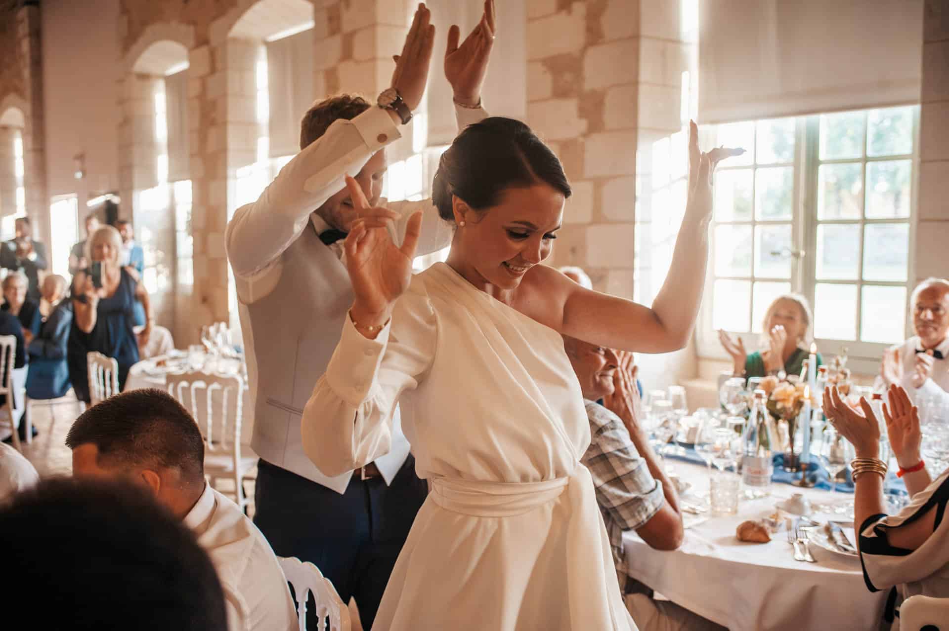 entree des maries diner mariage angers