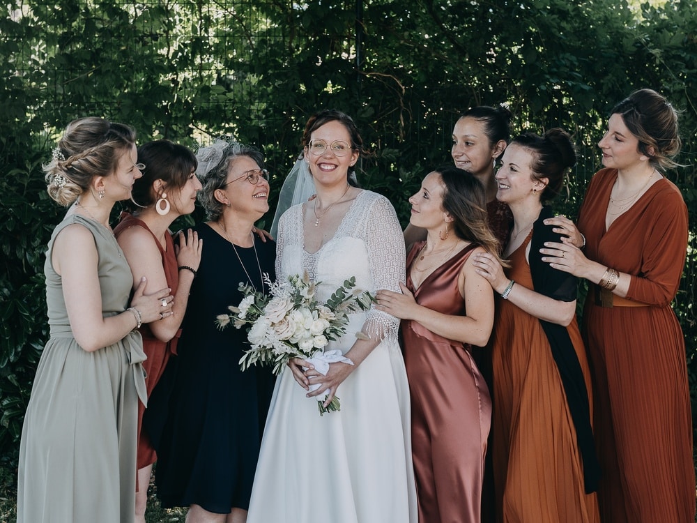 team bride terracotta
