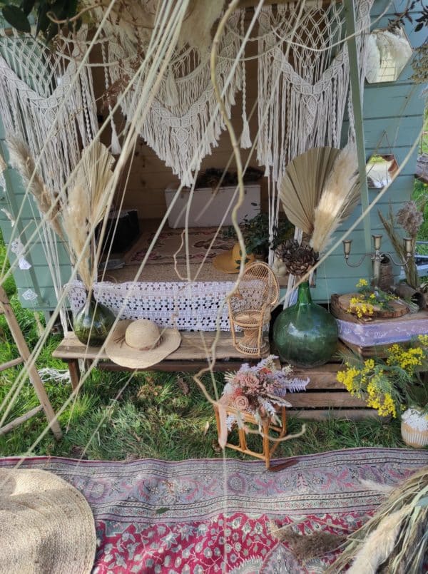 photobooth roulotte mariage boho nantes