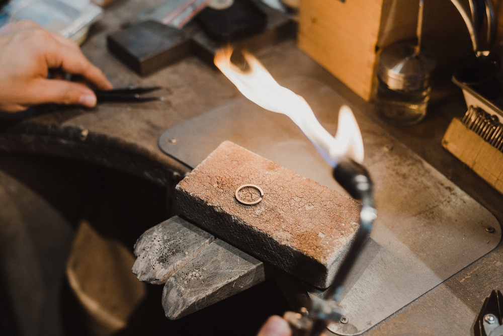 fabrication ecoresponsable bijoux mariage