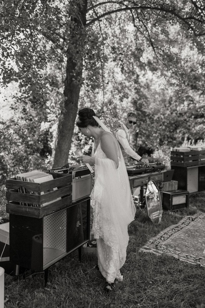 bar vinyles cocktail mariage maine et loire