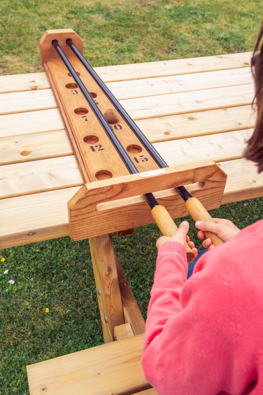 location jeux en bois vintage