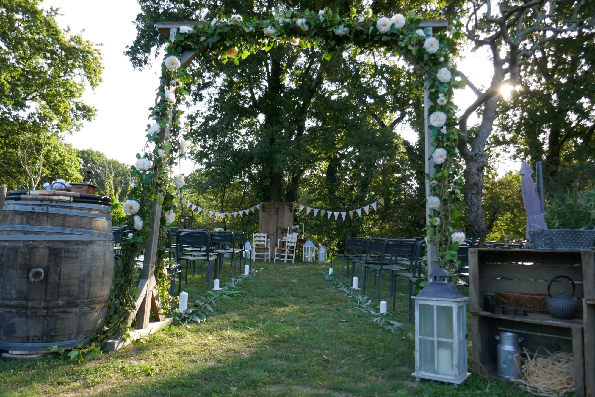 mariage champetre domaine reception