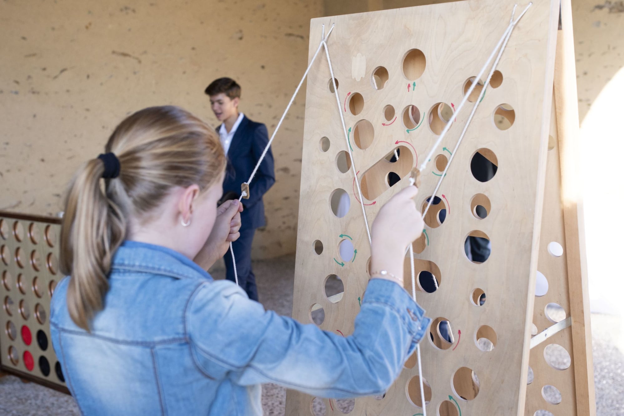 jeux en bois mariage guinguette