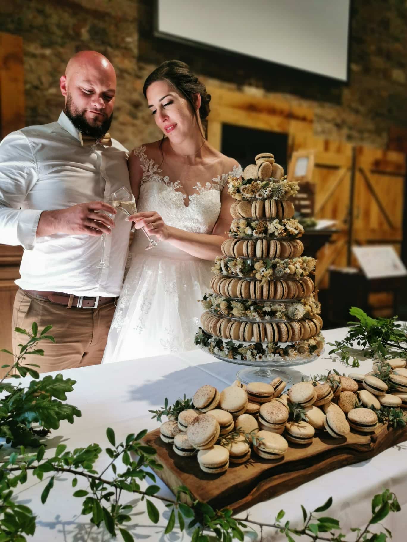 macarons mariage piece montee angers