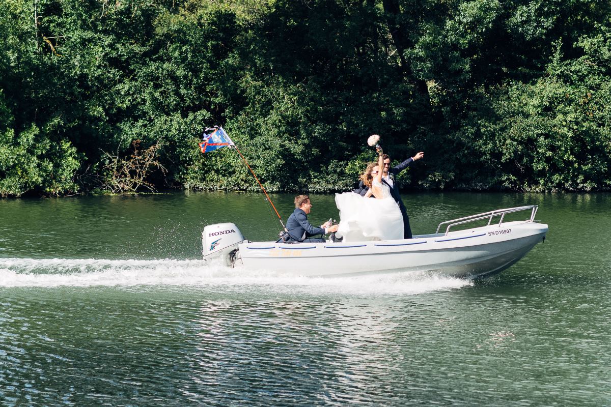 location bateau mariage angers
