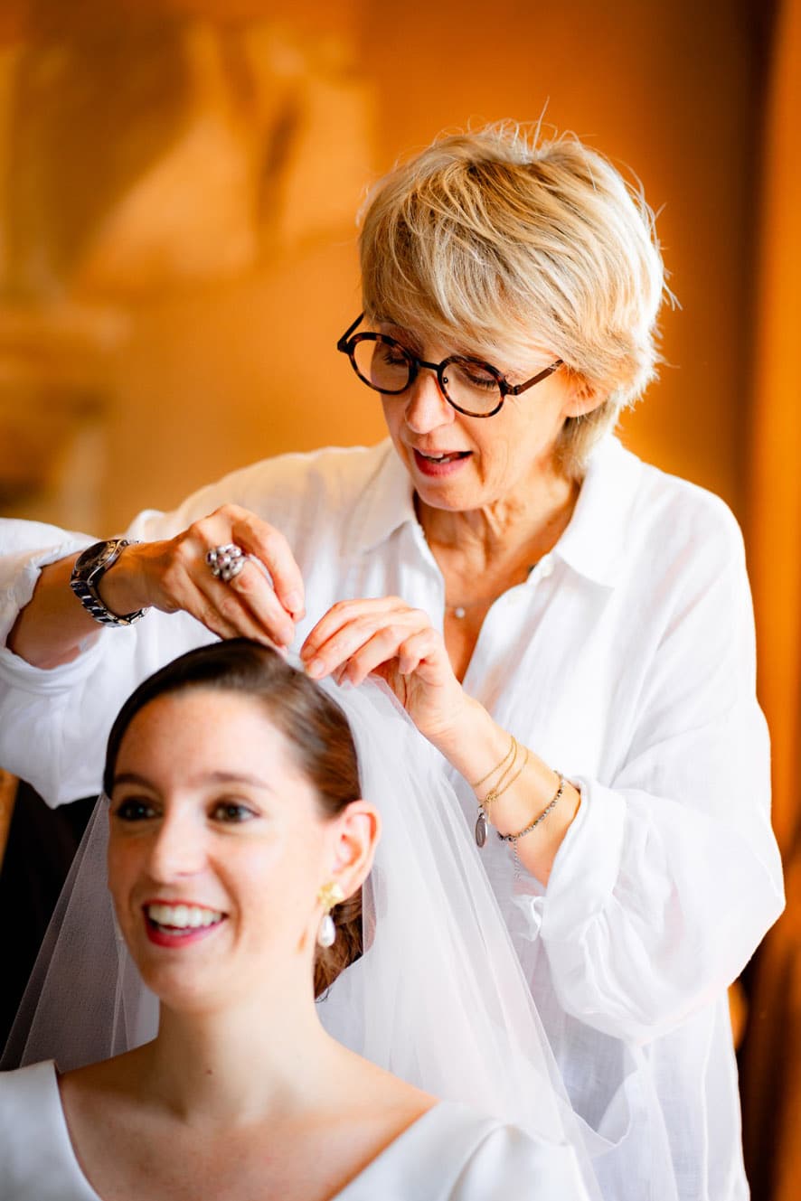 coiffure mariee chateau maine et loire