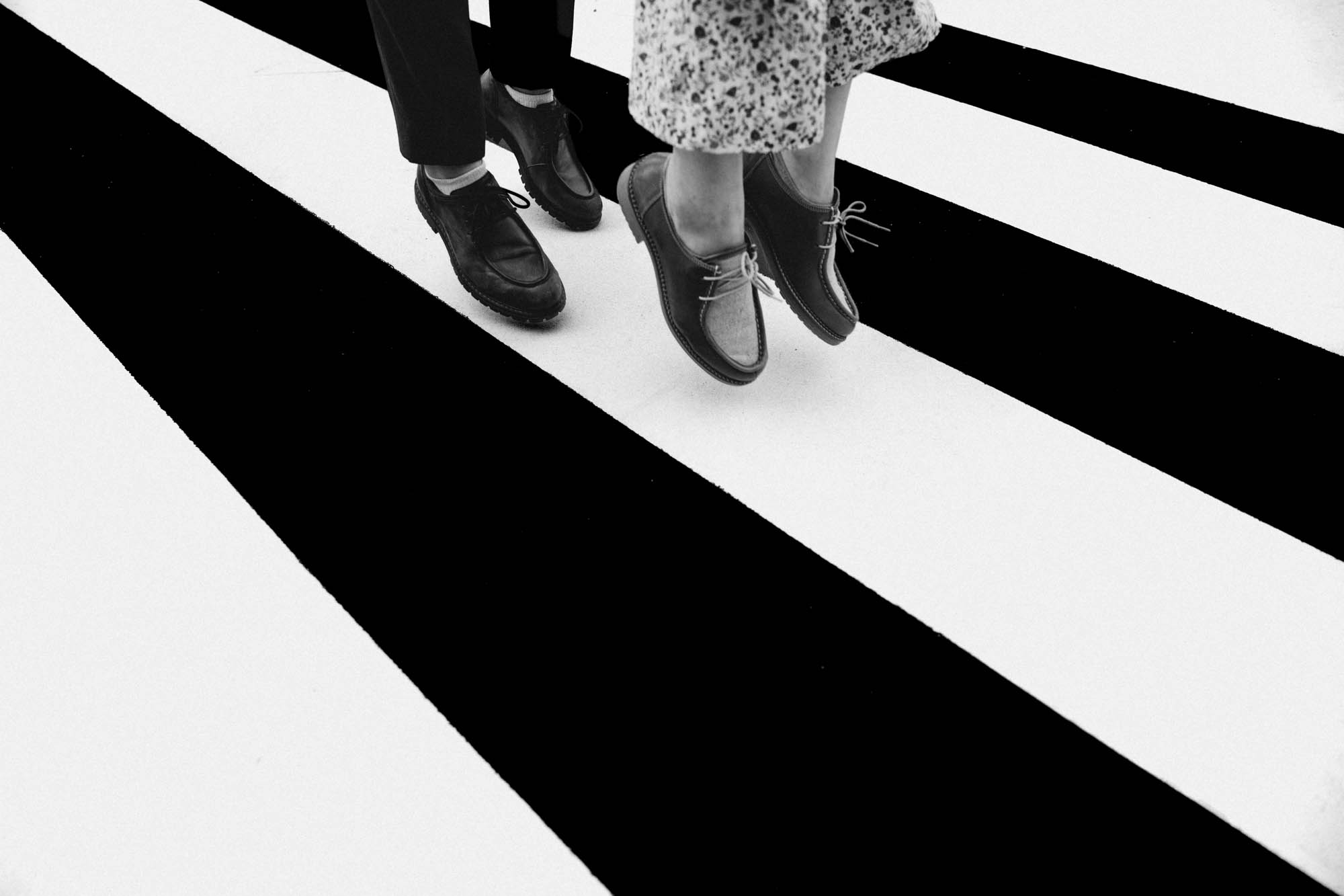 photographie noir et blanc seance engagement futurs maries angers