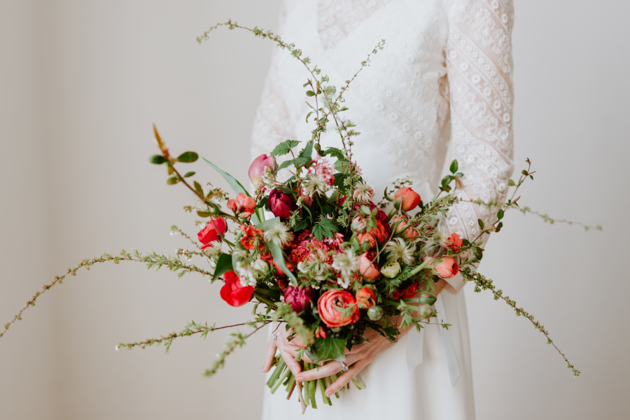 bouquet mariee fleurs mariage angers