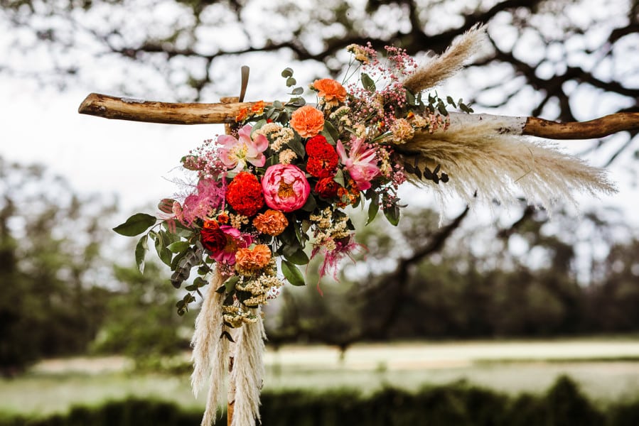 arche de mariage location decoration pampas maison flores
