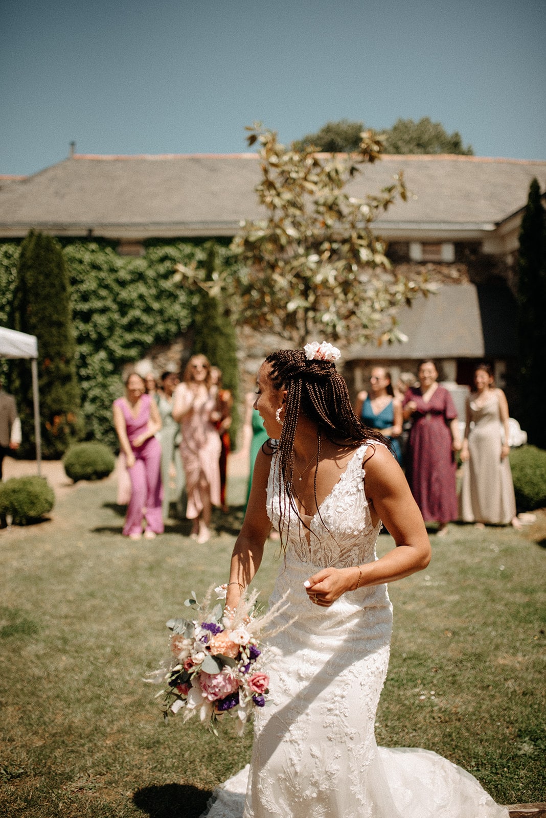 fleuriste angers bouquet de mariee
