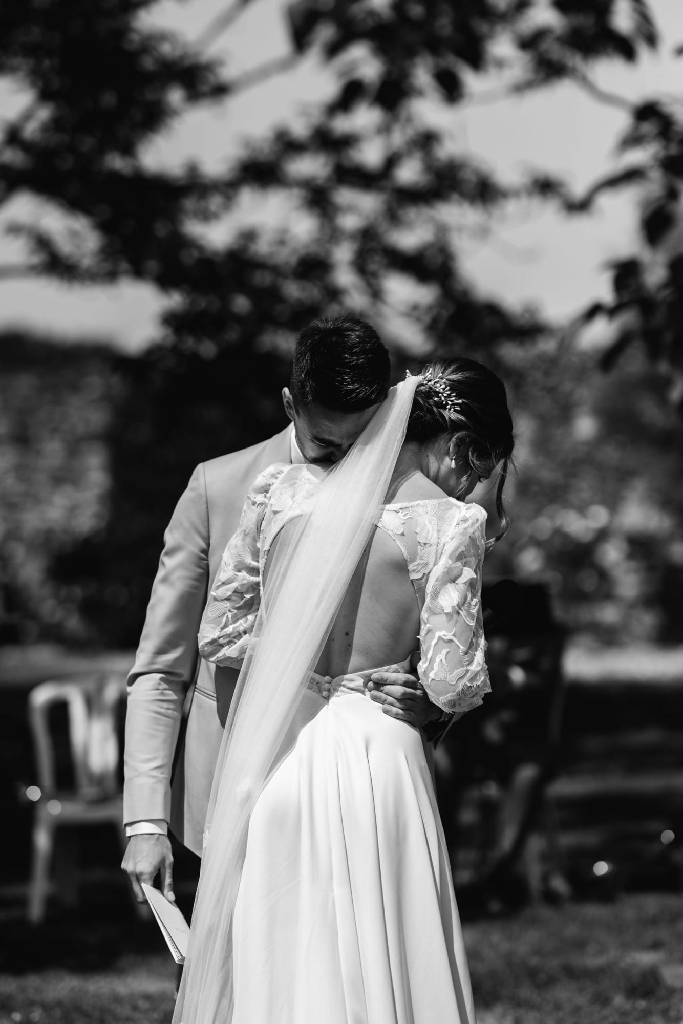 robe de mariee dos nu mariage elegant