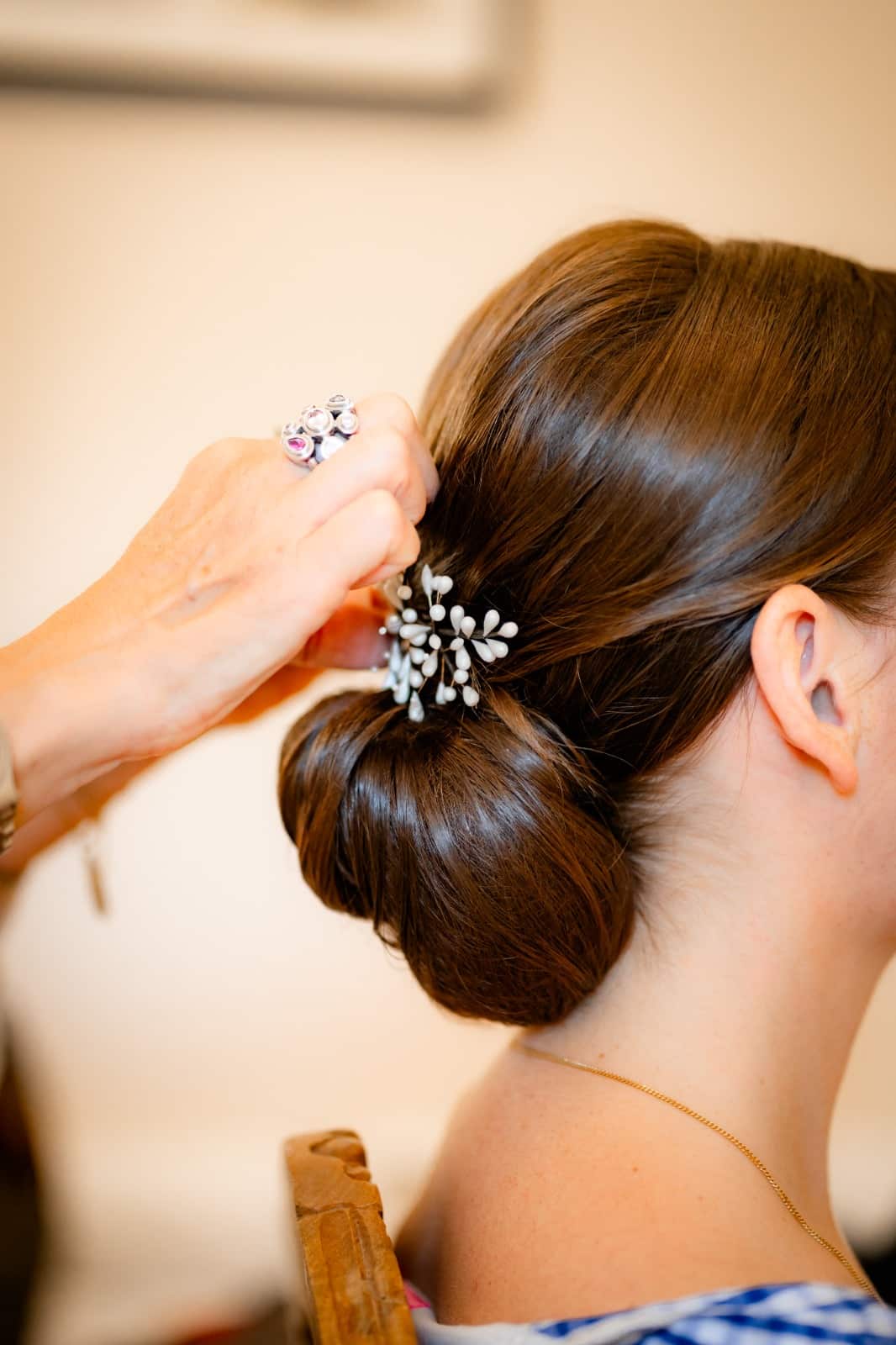 chignon mariee bijoux cheveux angers