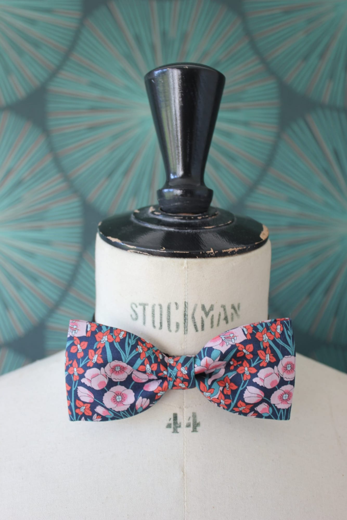 noeud papillon de mariage motifs colores