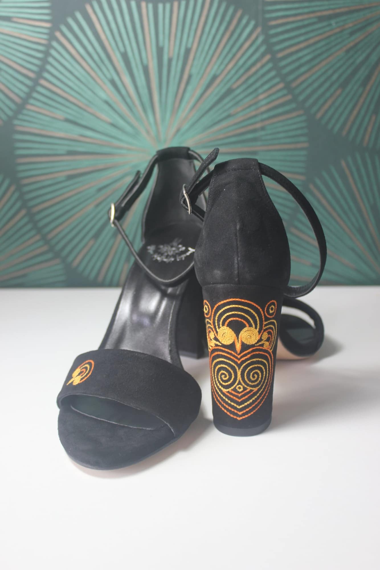 chaussures de mariage a talons personnalisees