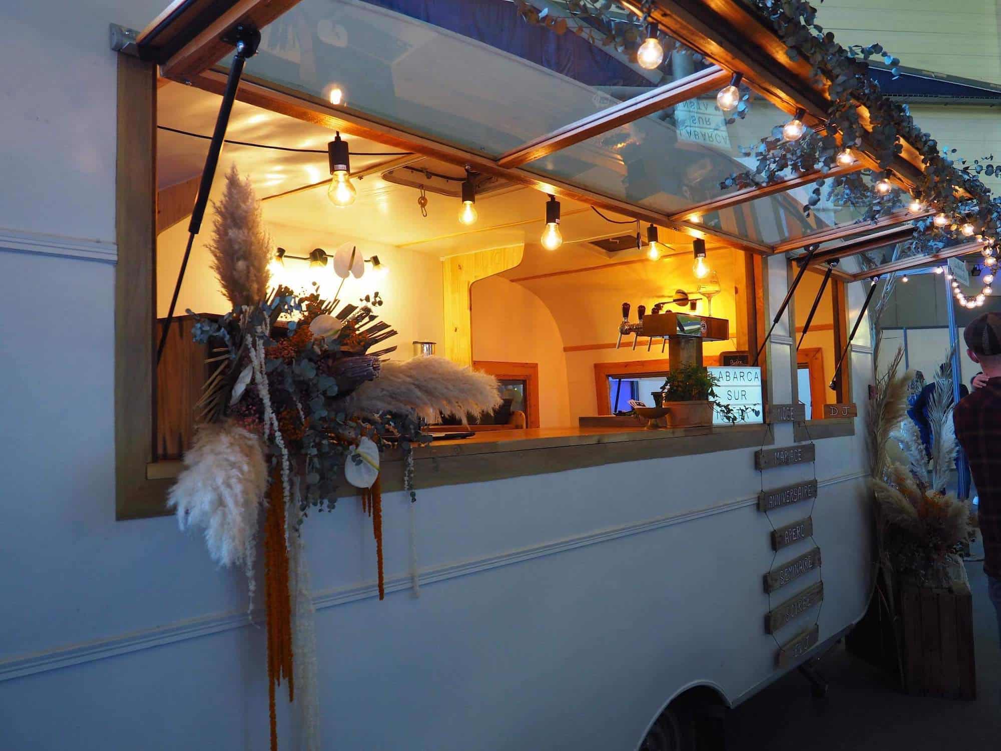 caravane bar a bieres mariage bretagne